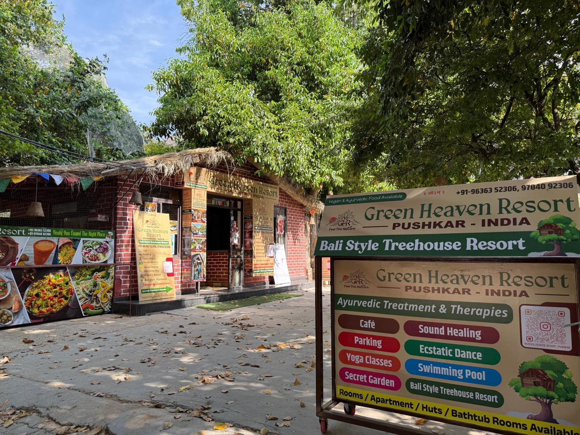 Hotel Green Heaven Resort Pushkar Eksteriør bilde