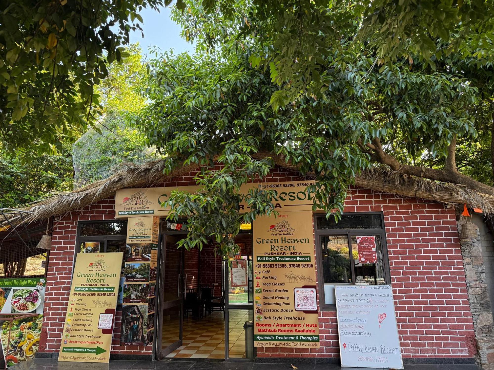 Hotel Green Heaven Resort Pushkar Eksteriør bilde